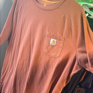 Carhartt Rust Pocket T-Shirt